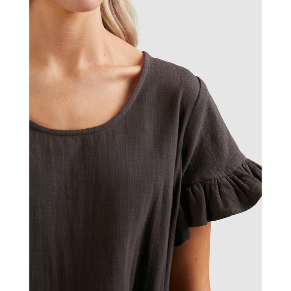 Billabong Black Pixie Mini Dress - Picture 2 of 6